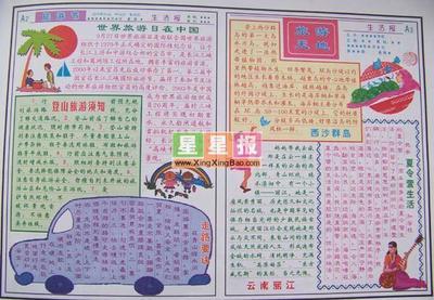 关于地理的我眼中的世界手抄报 我的世界手抄报