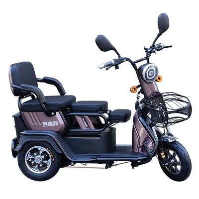 电动成人老年新款接送三轮车电瓶车新日