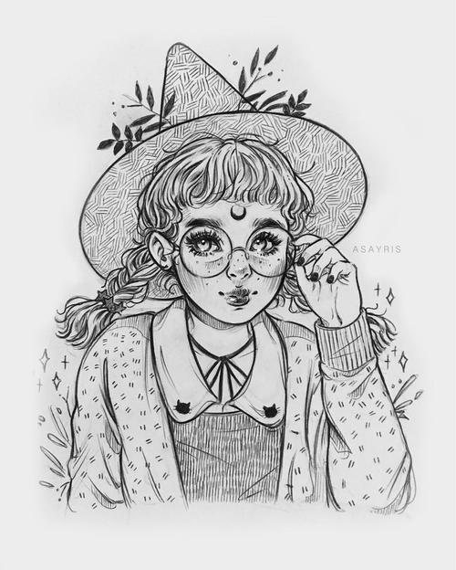 动漫人物简笔画线描