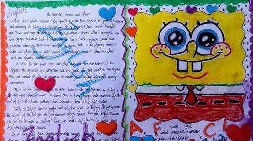 英语小报超简单又漂亮 环保英语手抄报简单又漂亮