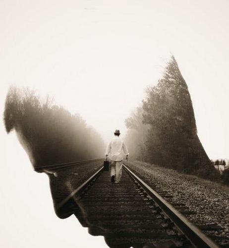 一组孤独的照片,那种孤独和落寞只有经历过的人才会懂