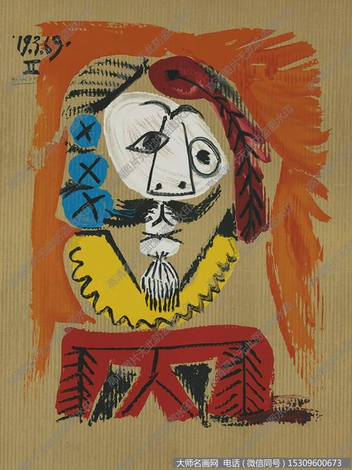 毕加索抽象作品54 高清图片下载_大师名画网