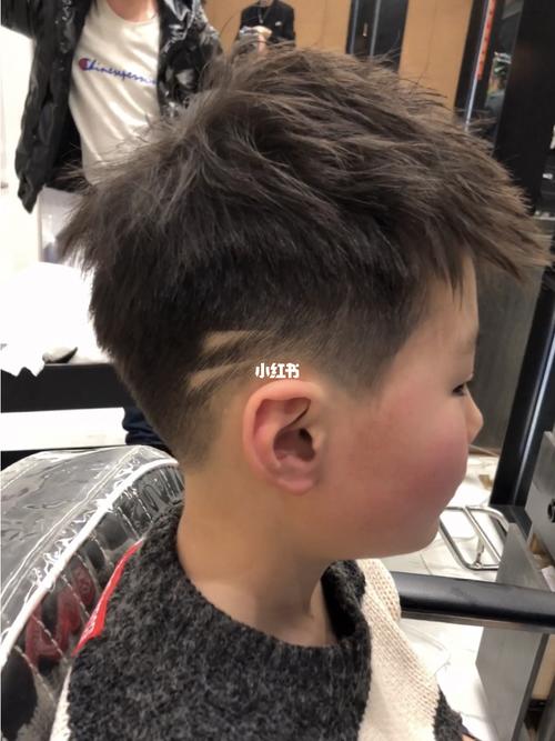 男生烫发发型,儿童发型,宝宝发型,男孩发型,锡纸烫,纹理烫,钢夹烫,小