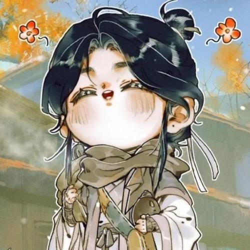 天官赐福,谢怜漫画q版造型,忍不住想给他多点破烂