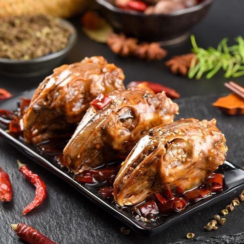 购客香辣兔头自贡麻辣五香兔子头小吃兔肉冷吃兔正宗四川美食成都特产