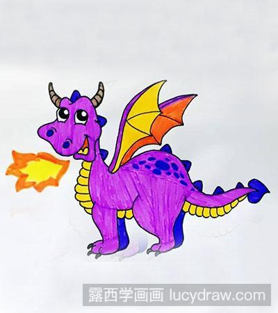 儿童画恐龙-露西学画画