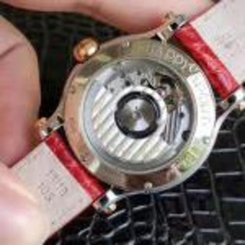 chopard 萧邦happy diamonds快乐钻石278559-6008间金机械表