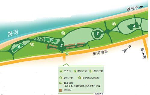 休闲健身好去处 洛浦公园体育休闲区年底已开放