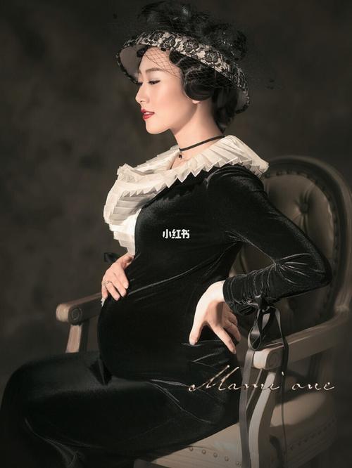 复古孕妇油画风|孕妇照|孕妇摄影_孕妇照_摄影_孕妇_复古_油画_薯条