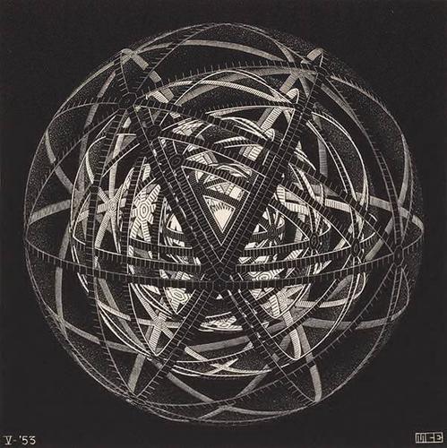 盘点 十二星座艺术家绚丽又善变的双子座艺术大师 埃舍尔对拓扑学也有