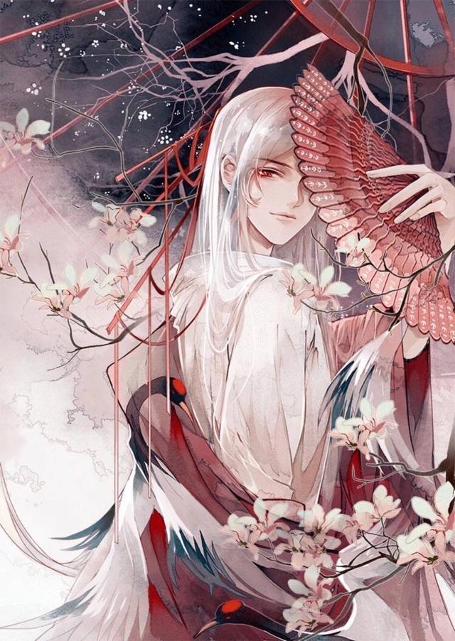 100张古风美男图片妖孽高清,精选唯美古风美男插画壁纸