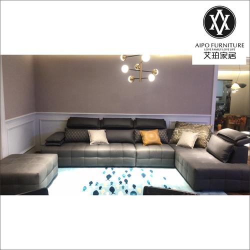 艾珀现代沙发科技布1818-a——京东居家
