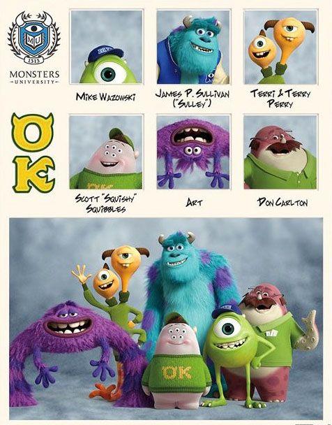 皮克斯《怪兽大学》怪咖社团角色全面曝光 >>新闻>>顶尖创意>>顶尖