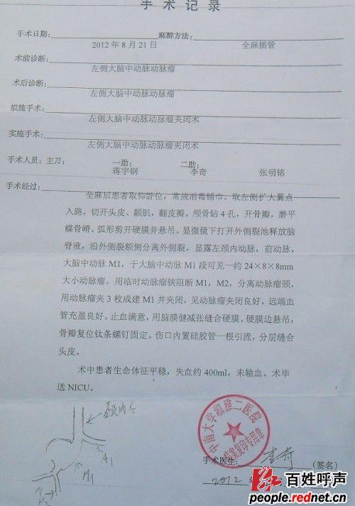 请求解决中南大学湘雅二医院以患者作试验赢利(图)