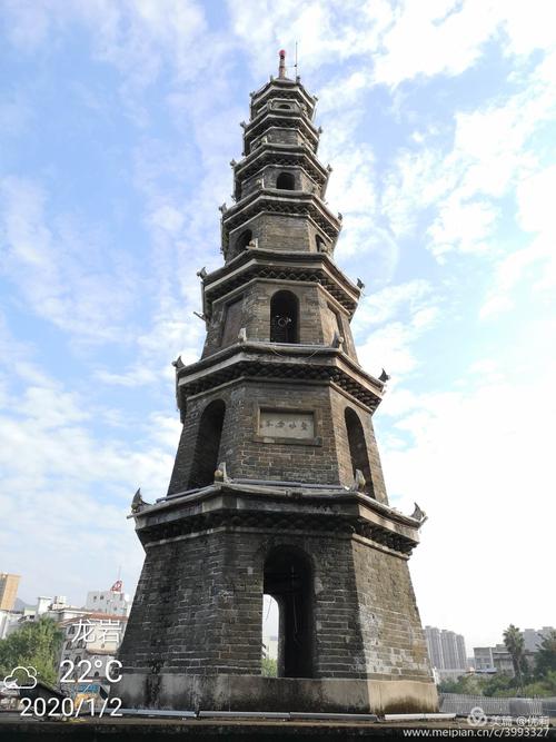 包括登高山,挺秀桥,挺秀塔,闽西宾馆,区政府,溪南桥,东风