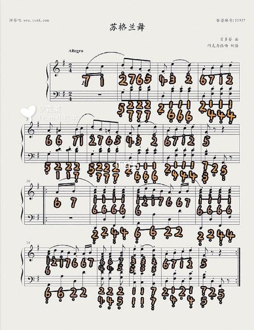 苏格兰舞五线谱77简谱_苏格兰_钢琴曲_琴谱_钢琴_舞曲_钢琴弹奏