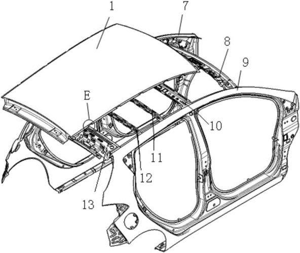 复合材料汽车顶盖的制作方法