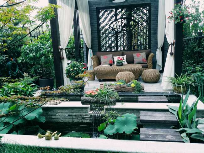 别墅庭院如何设计分享16个庭院花园案例希望能给你点装修启发