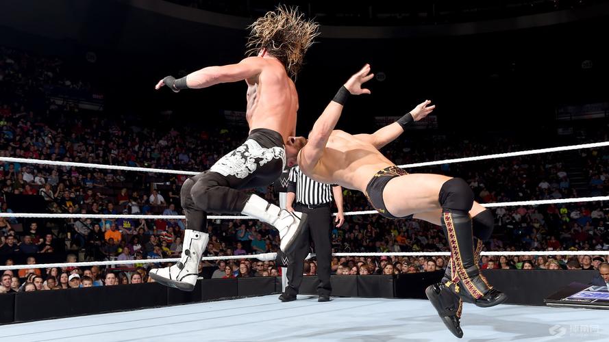 米兹对阵道夫·齐格勒《wwe smackdown 2016.03.17》