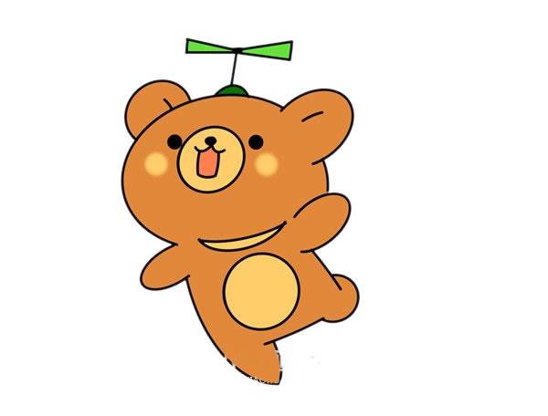 步骤五:最后涂颜色!