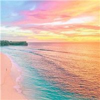 阳光唯美意境景色头像图片