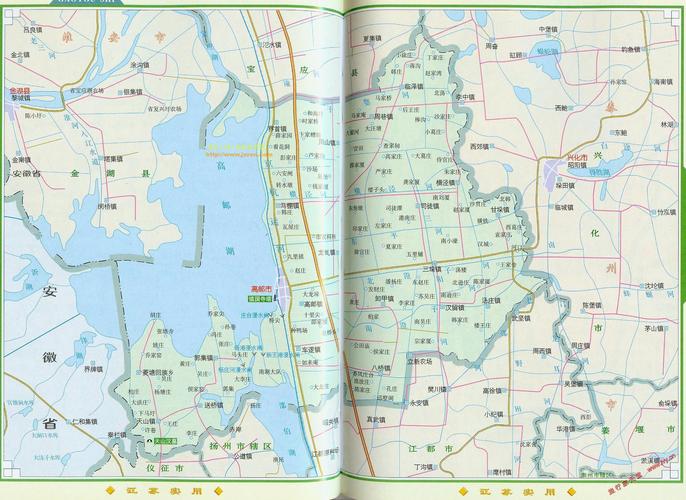 高邮市地图