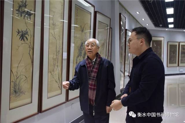 省人大常委会原副主任宁全福来到衡水中国书画博物馆参观