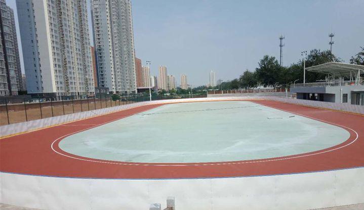 西环公园轮滑场建成:河北省会第一个