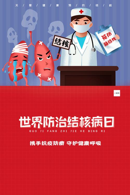 世界防治结核病日海报图片