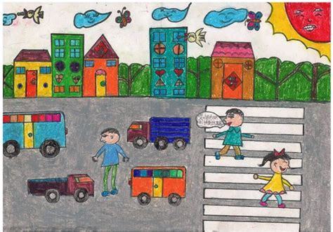 安全过马路的手抄报 安全的手抄报