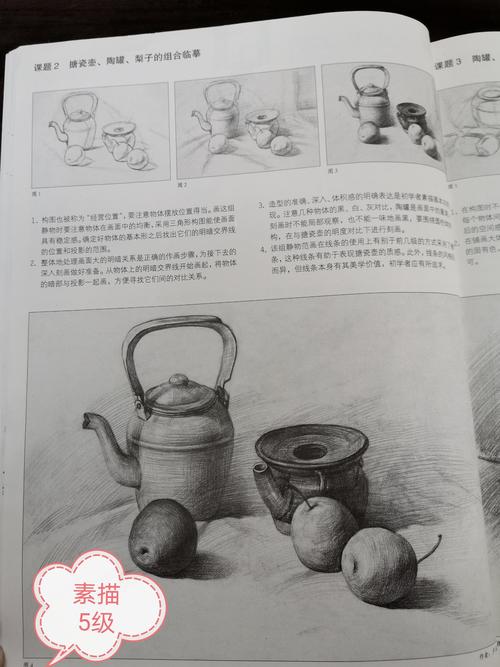 南艺《美术考级内容》 (素描,儿童画)版