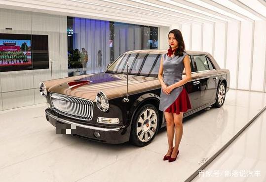 上海车展最贵的国产"神车",红旗l5玫瑰双金版独家拍摄