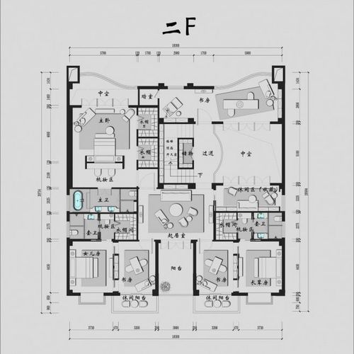 【第17期-住宅平面优化】一个跃层豪宅14个方案 投票奖励db 5420565