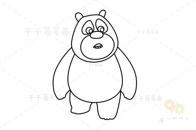 下面小编给大家带来了熊大的简笔画,小朋友们,快跟爸爸妈妈一