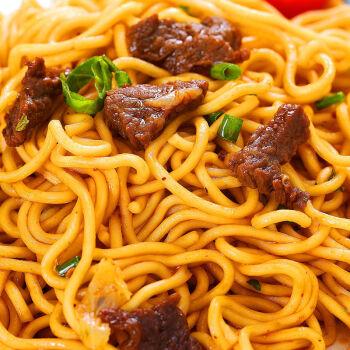 干拌面热干面方便面多口味混合红烧牛肉香辣炸酱12碗整箱装干拌面酸菜