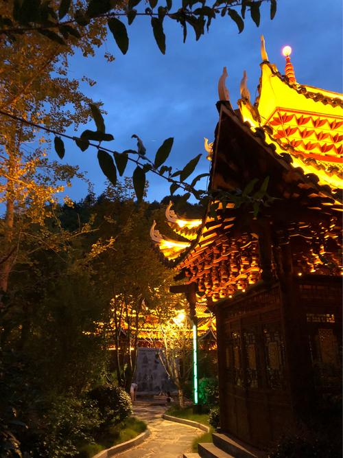 剑河温泉度假村夜景