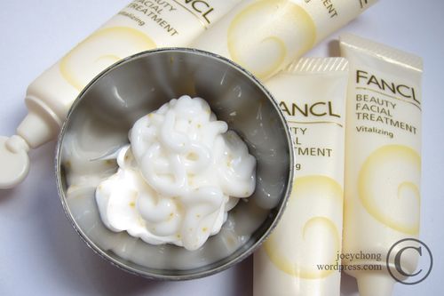 fancl beauty facial treatment mask (vitalizing)