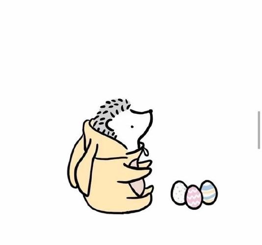 可爱的小刺猬