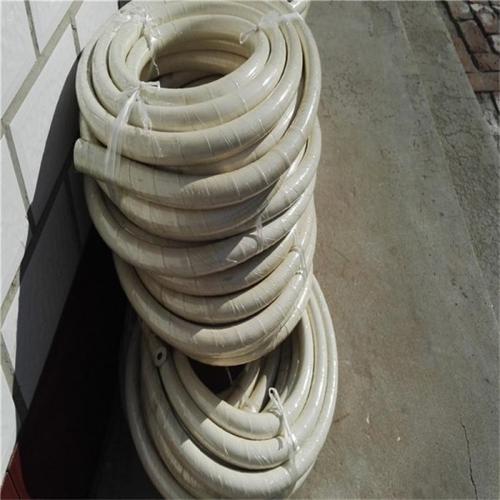 厂家批发 真空泵橡胶管 白色抽真空胶管 高负压橡胶软管