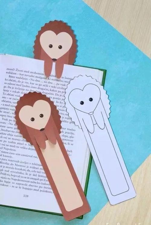 10款创意书签,让孩子的阅读更有趣