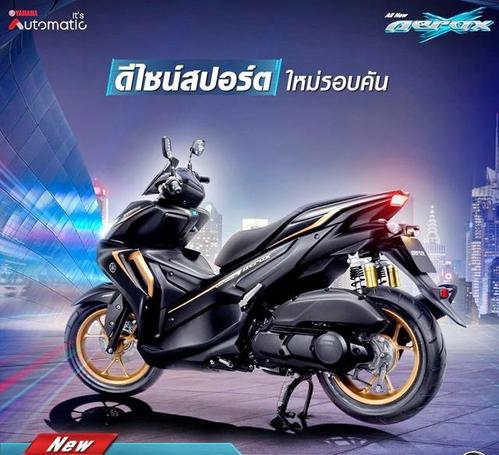 雅马哈"战斗踏板"aerox155(nvx155)更新,售价略低于nmax155