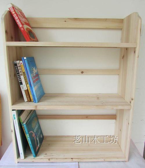 纯实木桌上书架/桌面简易实木书柜儿童小书架特价l104