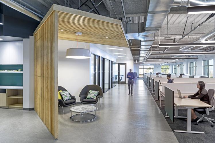 广告公司办公室装饰设计室内效果图片