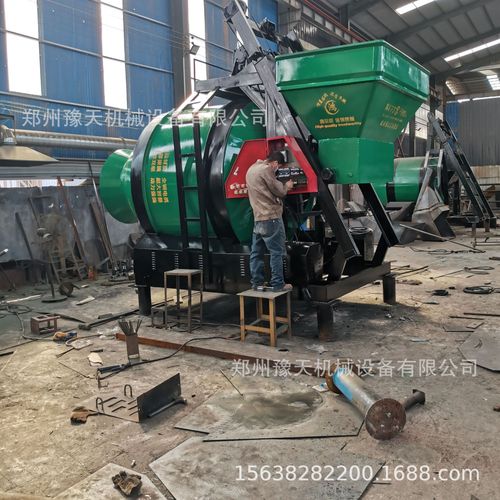 建筑施工jzm1000型混凝土搅拌机 双车桥滚筒式混凝土搅拌机