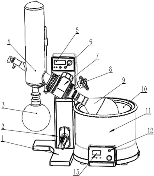 一种旋转蒸发仪制造技术