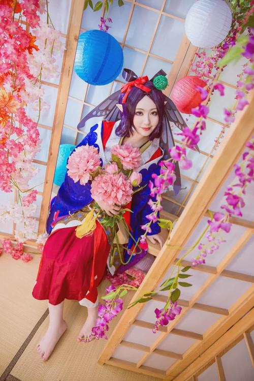 cosplay阴阳师蝴蝶精君谦