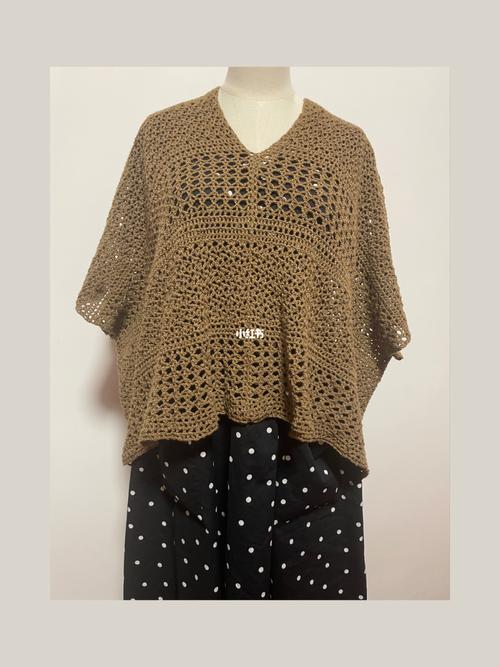 钩针罩衫_钩针_罩衫_东方人家自由行热门攻略_时尚_穿