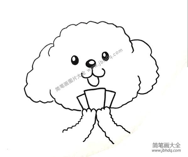 分布学画小比熊拜年