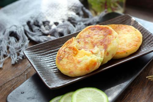 葱香芝士土豆饼