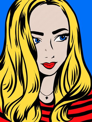 人物波普风练习